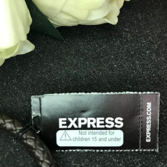 3/$25 Express Leather Braided Magnetic Bracelet-Brown Band- Stocking Stuffer - Picture 11 of 12